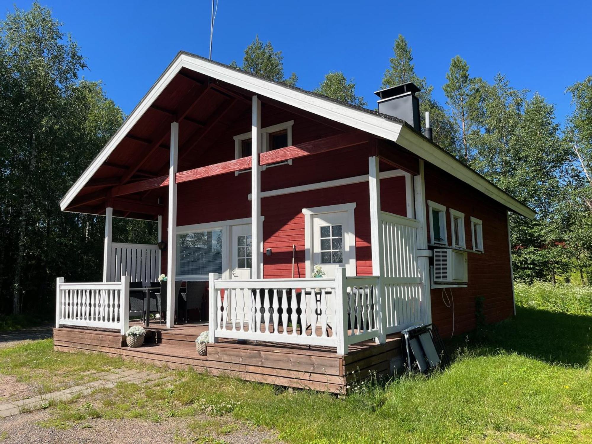 Ahosen Lomamoekit Vila Vikajärvi Exterior foto