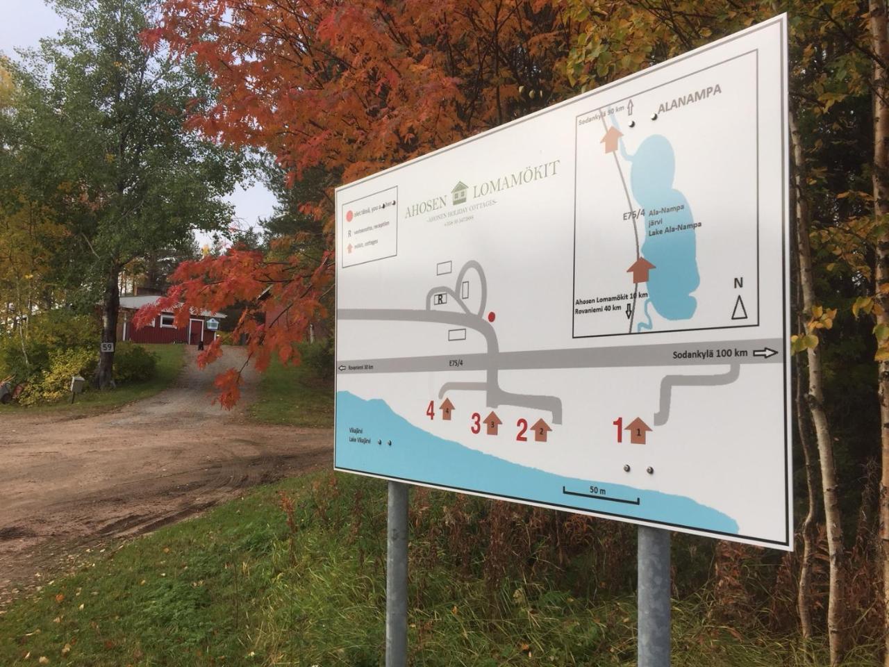 Ahosen Lomamoekit Vila Vikajärvi Exterior foto
